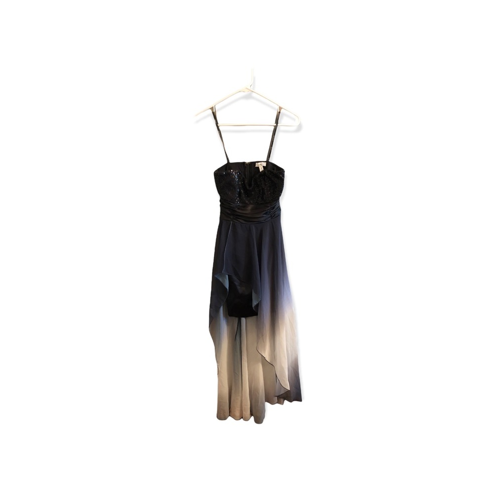 Speechless black ombré dress